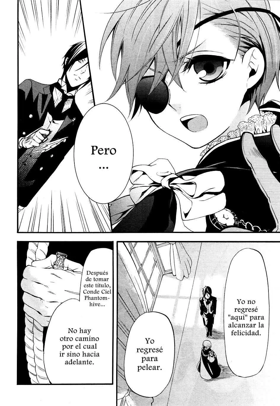 Black Butler capítulo 63, página 34