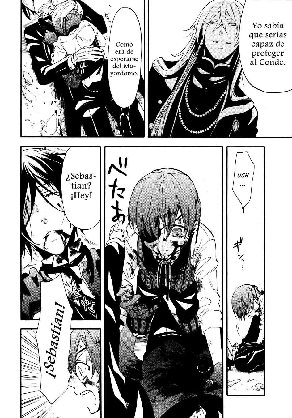 Black Butler capítulo 64, página 6