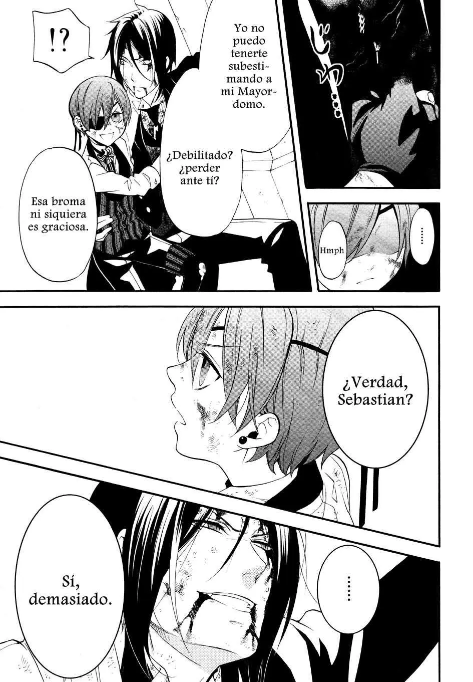 Black Butler capítulo 64, página 13