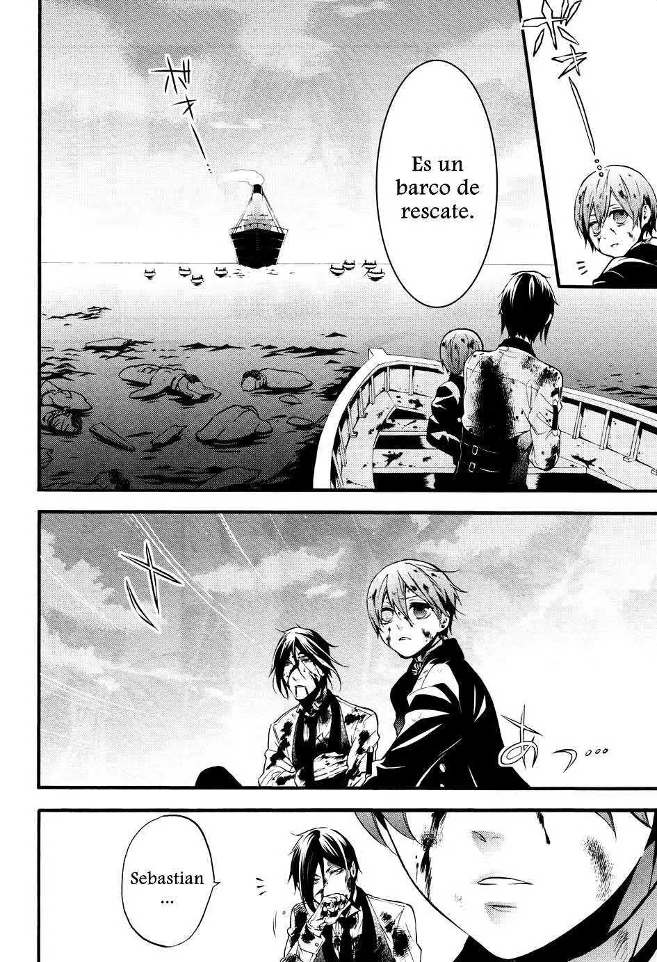Black Butler capítulo 65, página 34