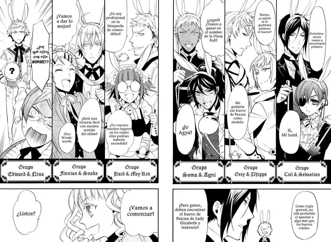 Black Butler capítulo 66, página 16