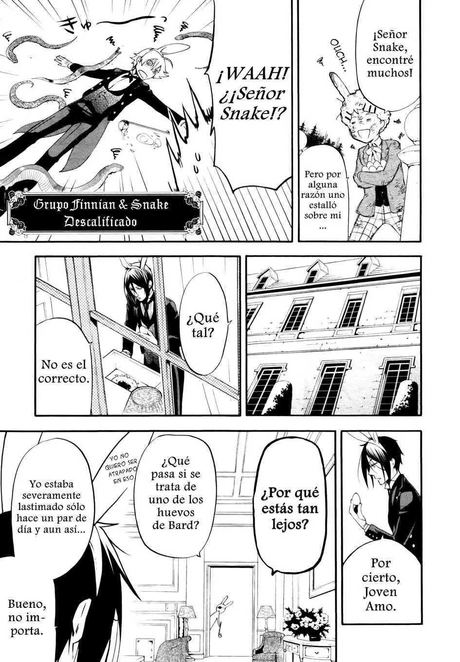 Black Butler capítulo 66, página 24