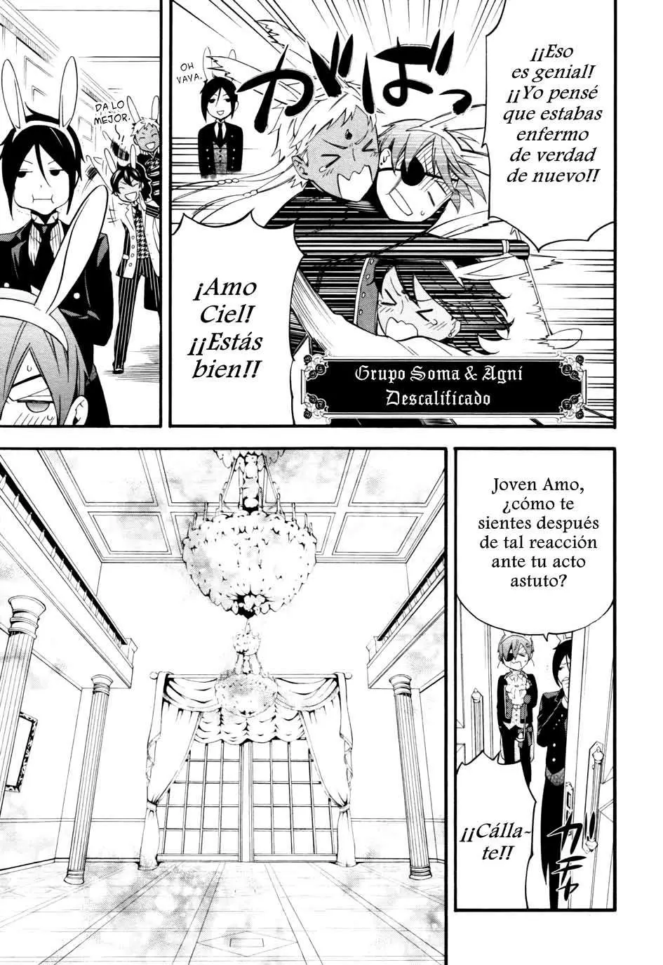 Black Butler capítulo 66, página 28