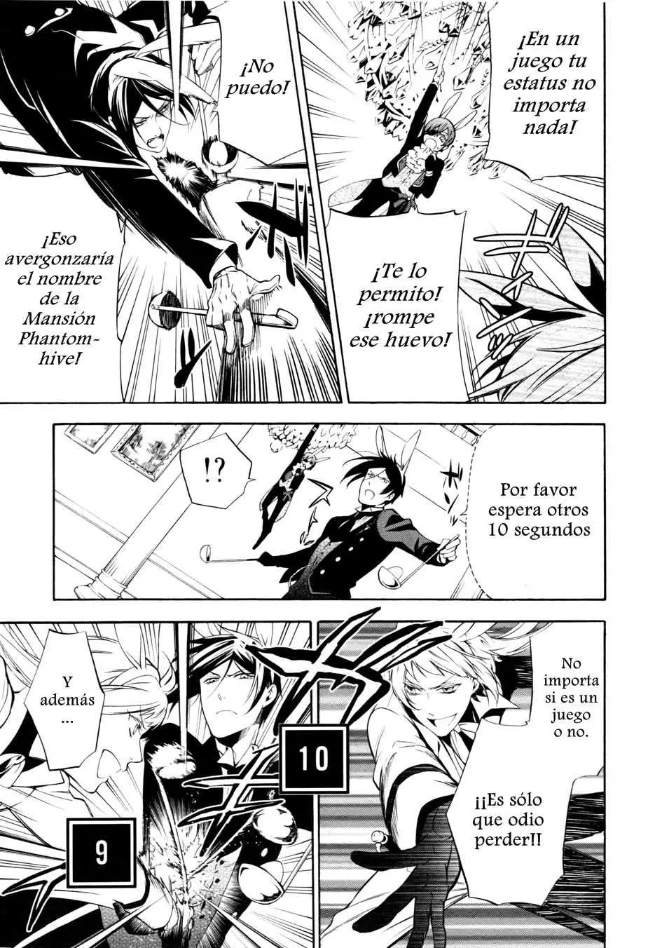 Black Butler capítulo 66, página 34