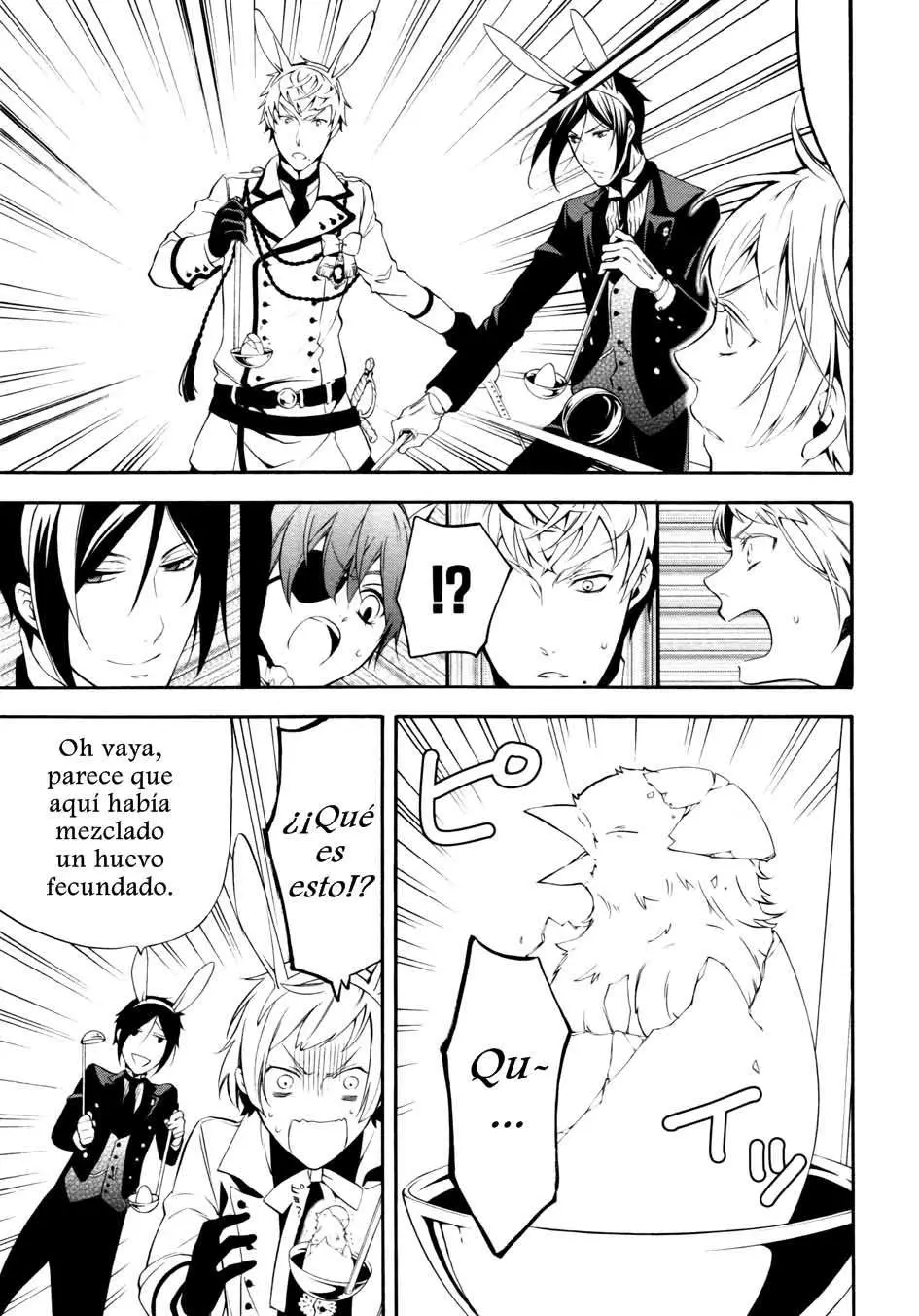 Black Butler capítulo 66, página 36