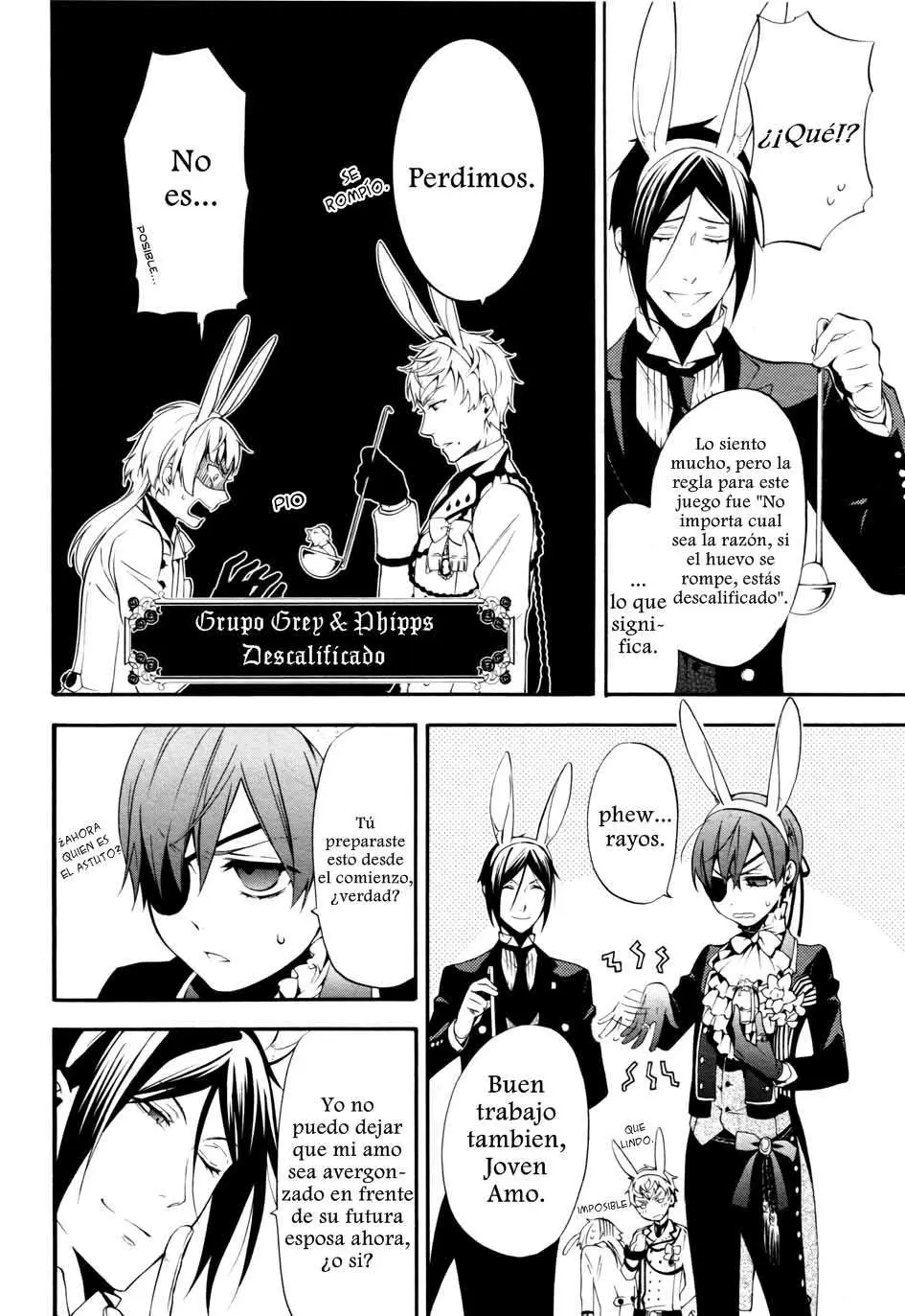 Black Butler capítulo 66, página 37