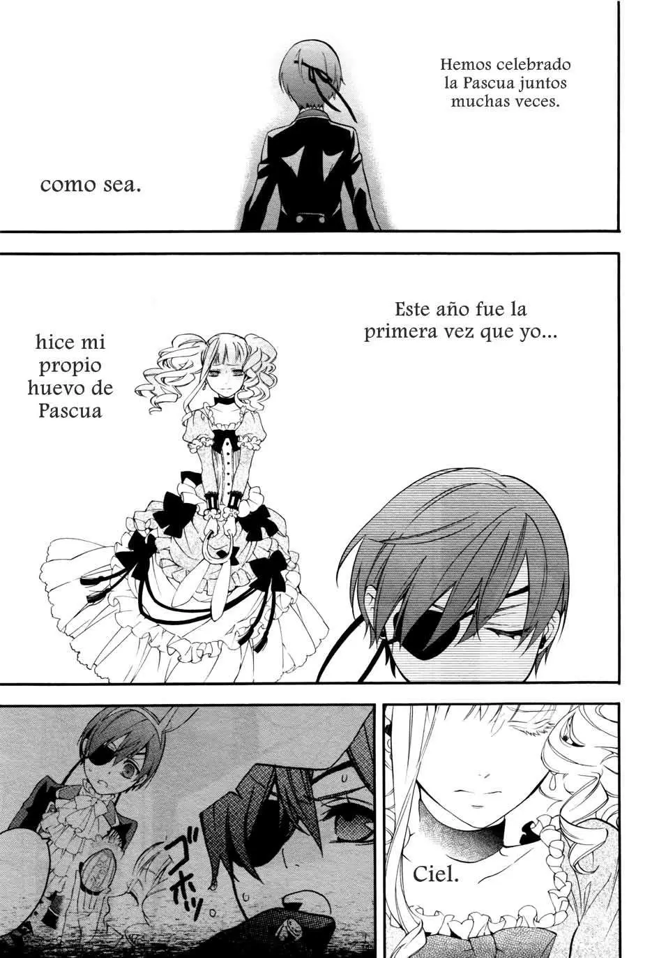 Black Butler capítulo 66, página 40