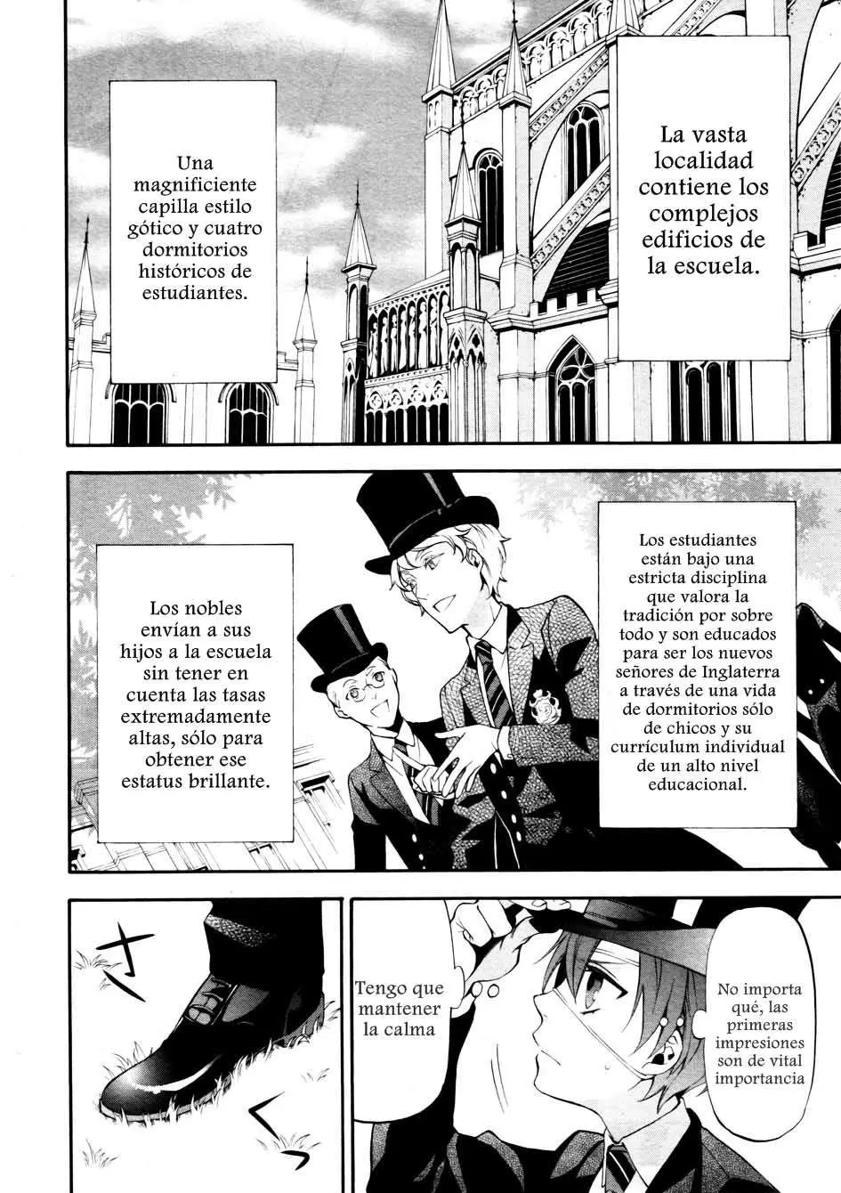 Black Butler capítulo 67, página 6
