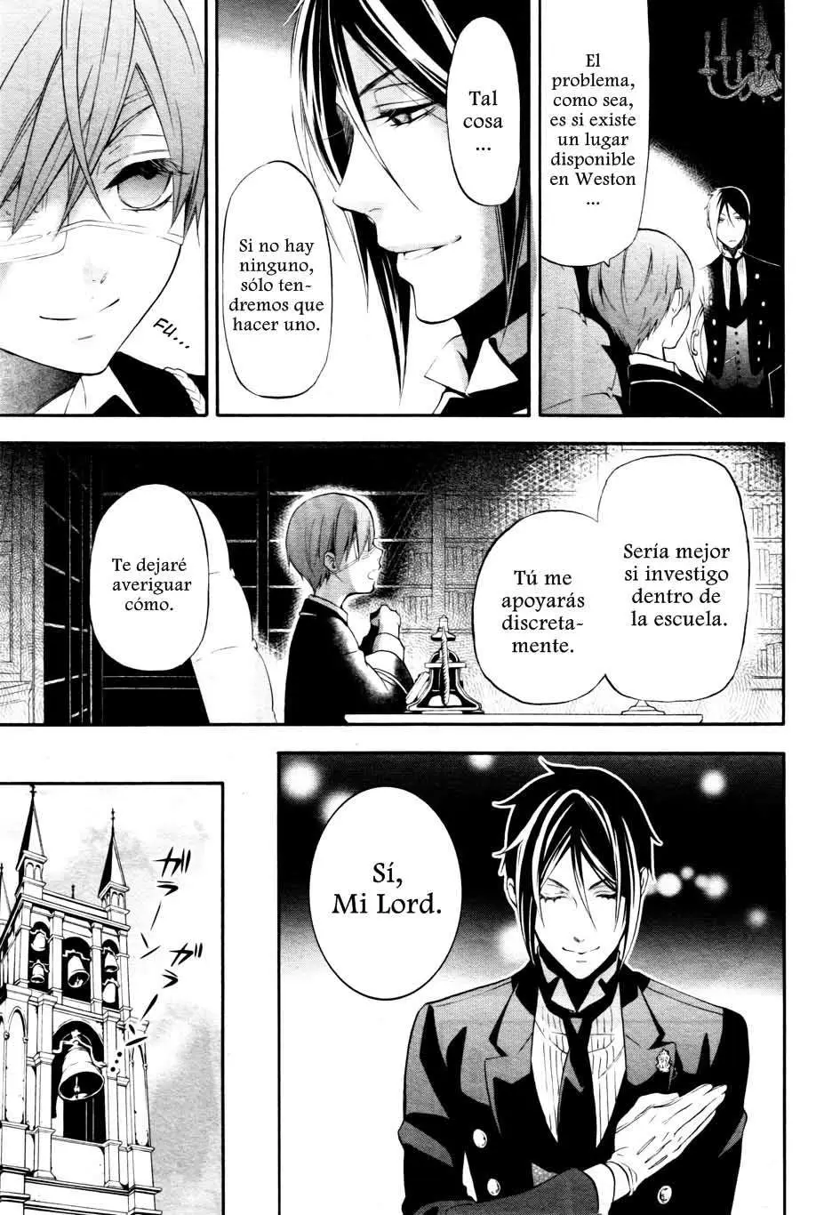 Black Butler capítulo 67, página 17