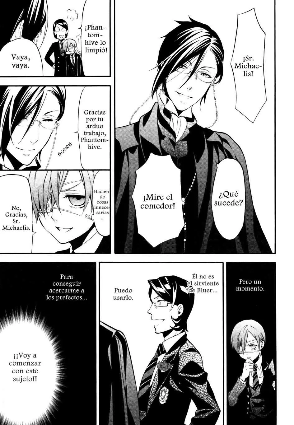 Black Butler capítulo 68, página 33