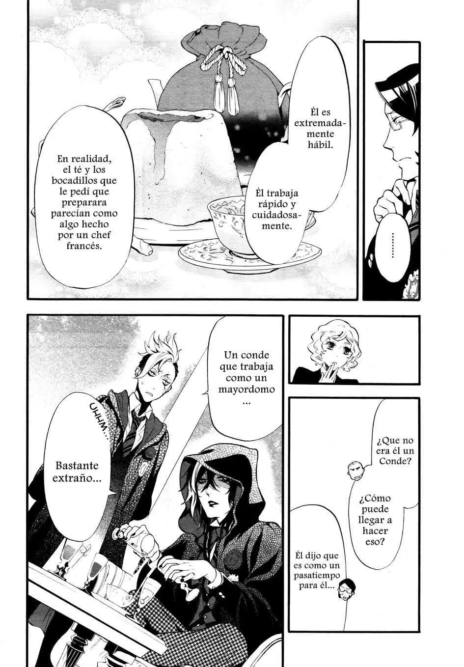 Black Butler capítulo 69, página 14