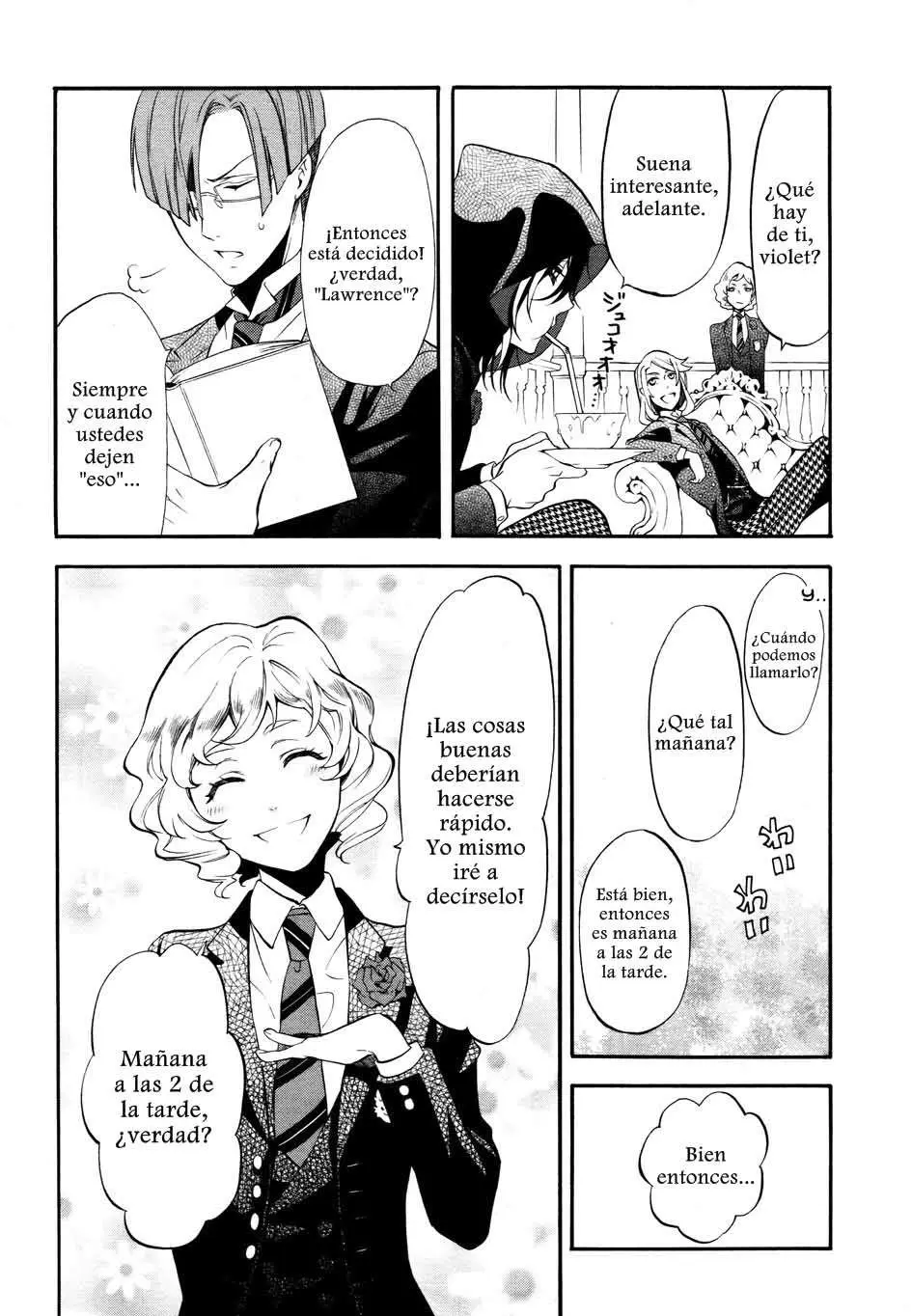 Black Butler capítulo 69, página 20
