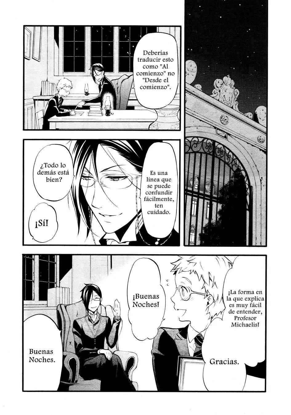 Black Butler capítulo 69, página 26