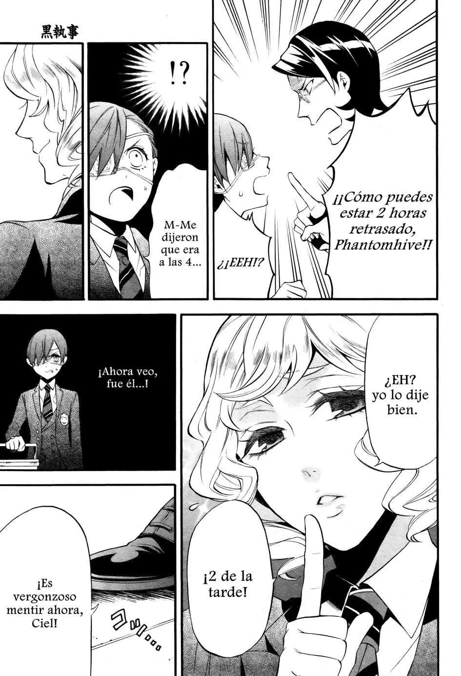 Black Butler capítulo 69, página 33