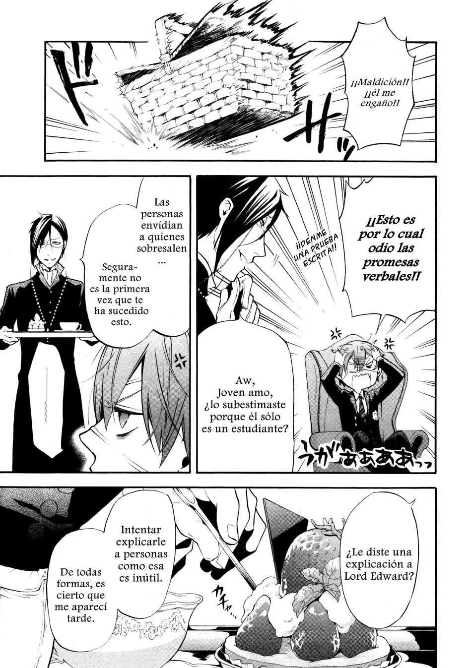 Black Butler capítulo 69, página 35