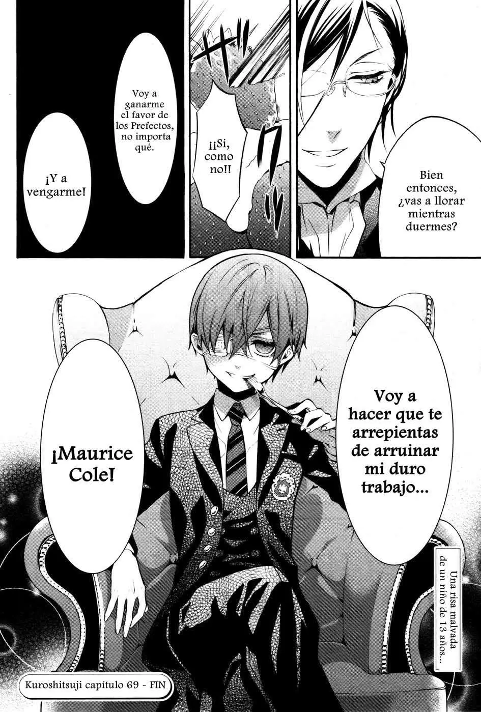 Black Butler capítulo 69, página 36