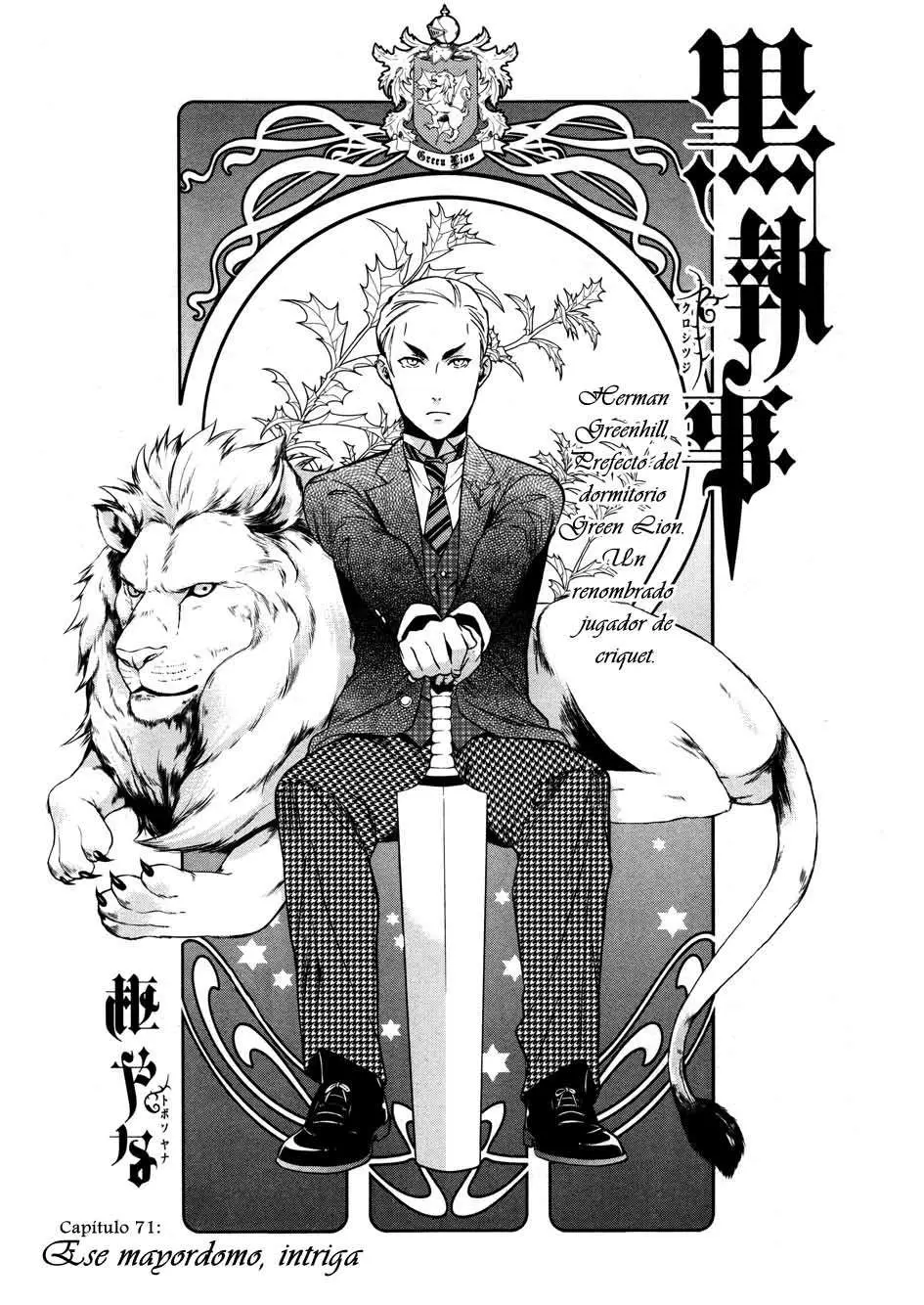 Black Butler capítulo 71, página 3