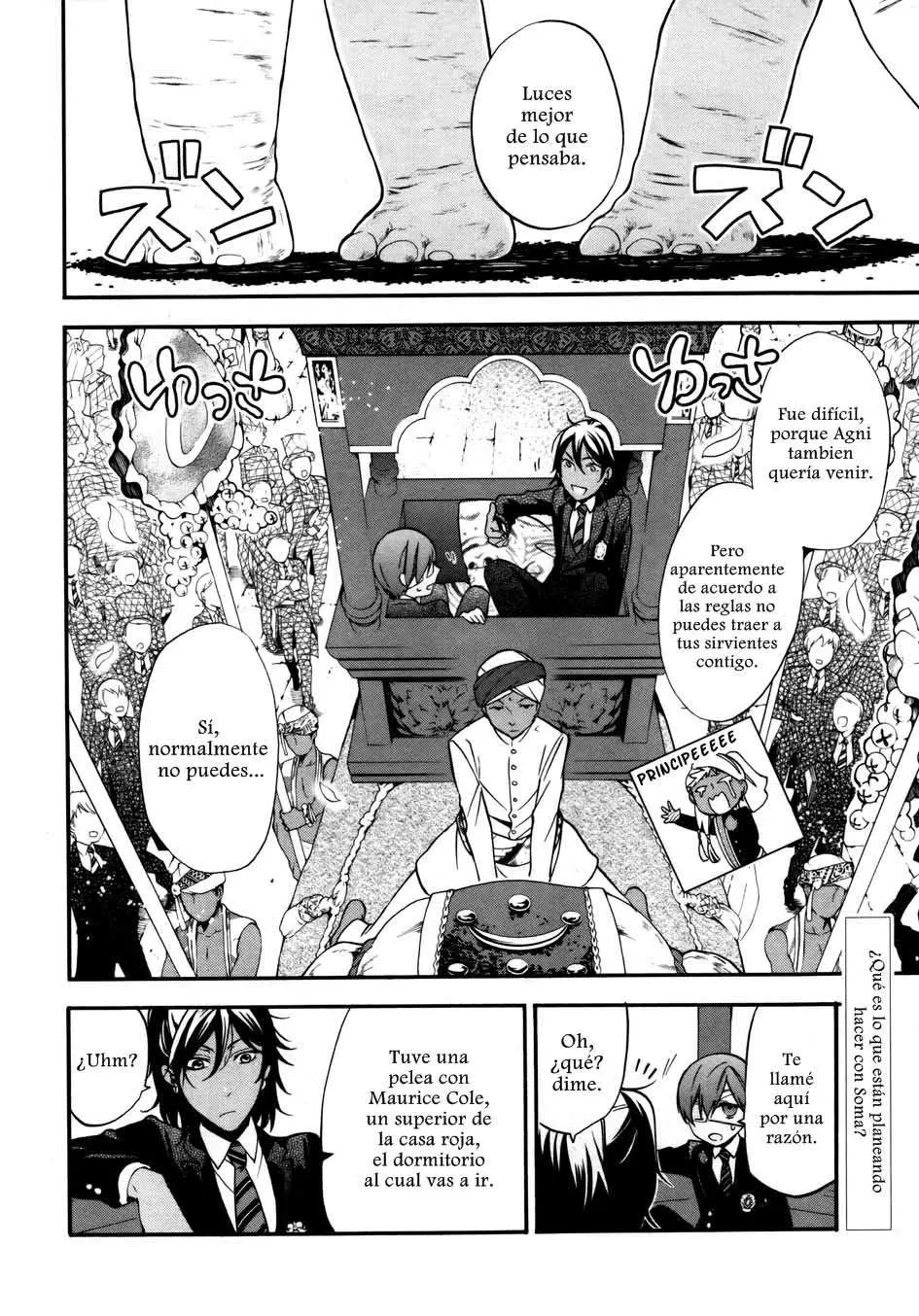 Black Butler capítulo 71, página 4