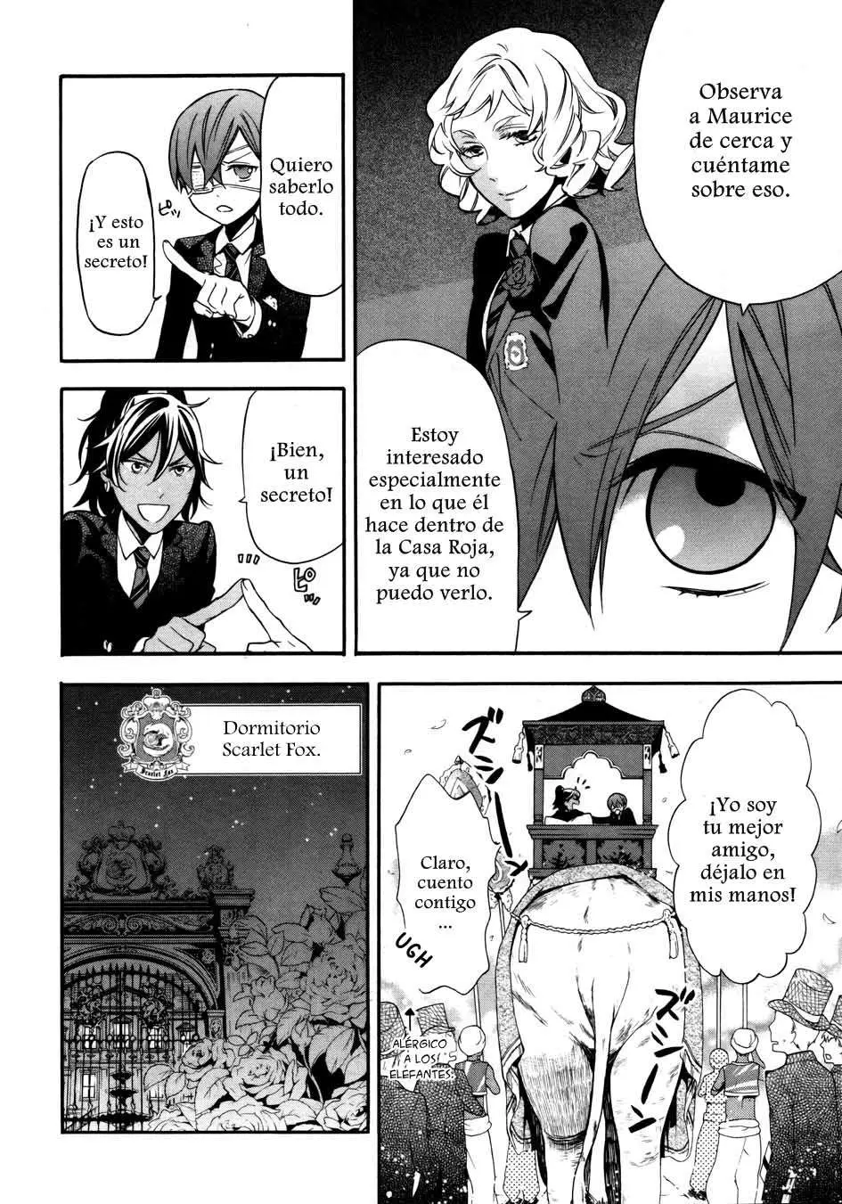 Black Butler capítulo 71, página 6