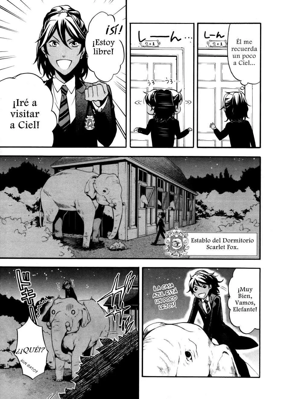 Black Butler capítulo 71, página 9
