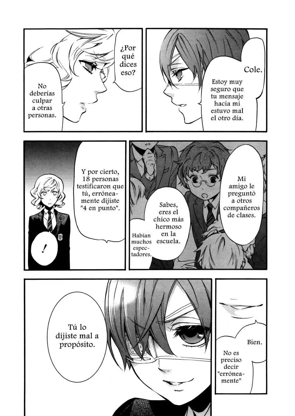 Black Butler capítulo 71, página 18