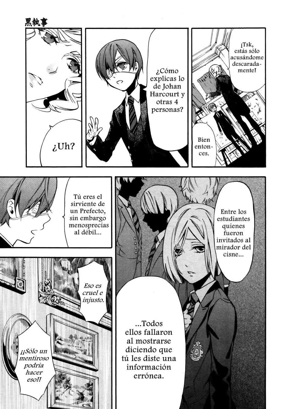 Black Butler capítulo 71, página 19