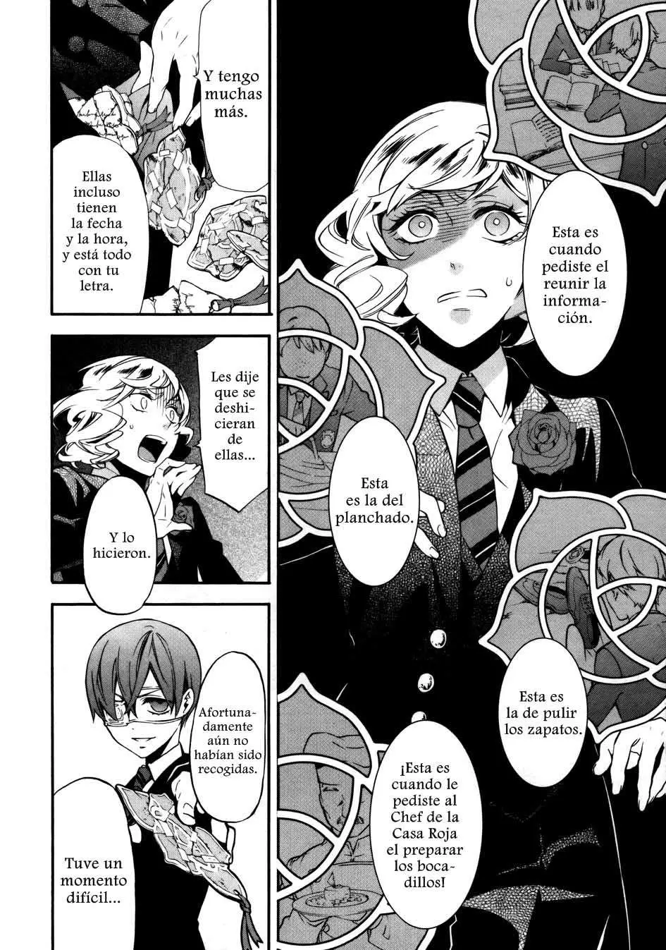Black Butler capítulo 71, página 22