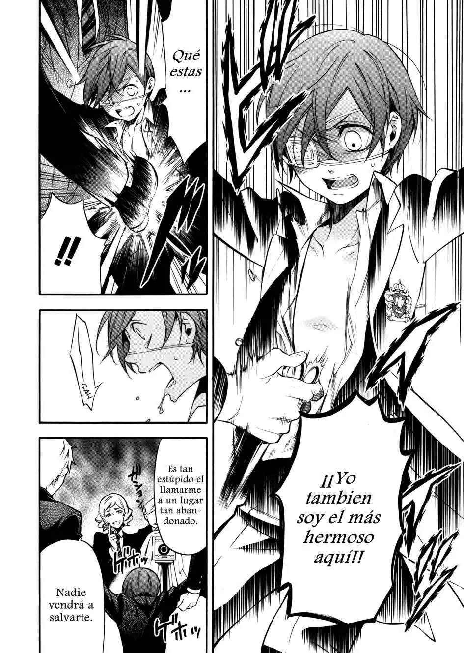 Black Butler capítulo 71, página 28