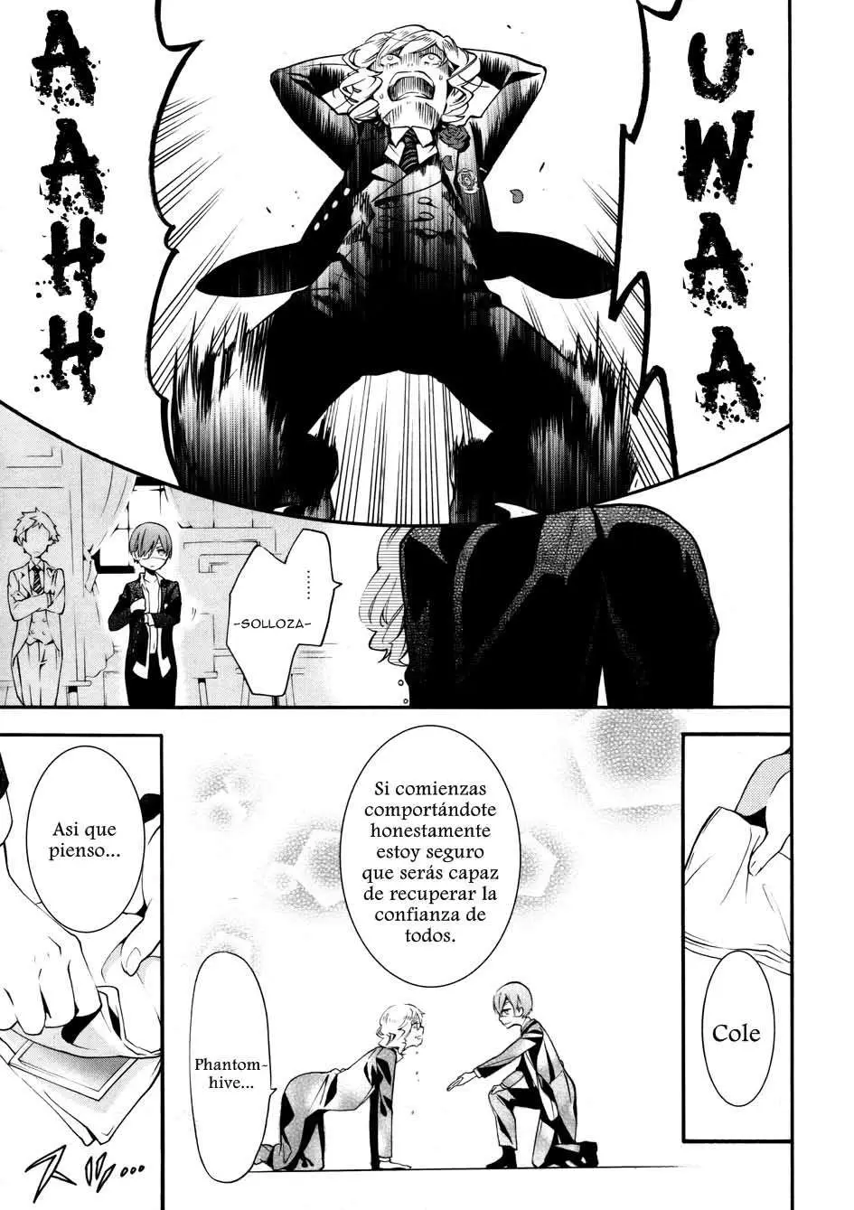 Black Butler capítulo 71, página 36