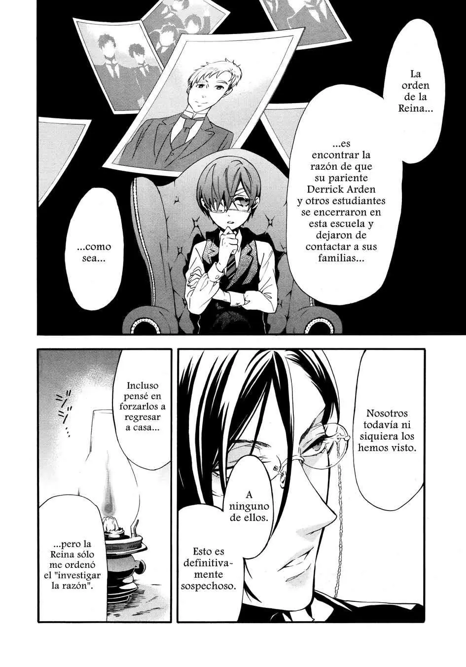 Black Butler capítulo 72, página 13