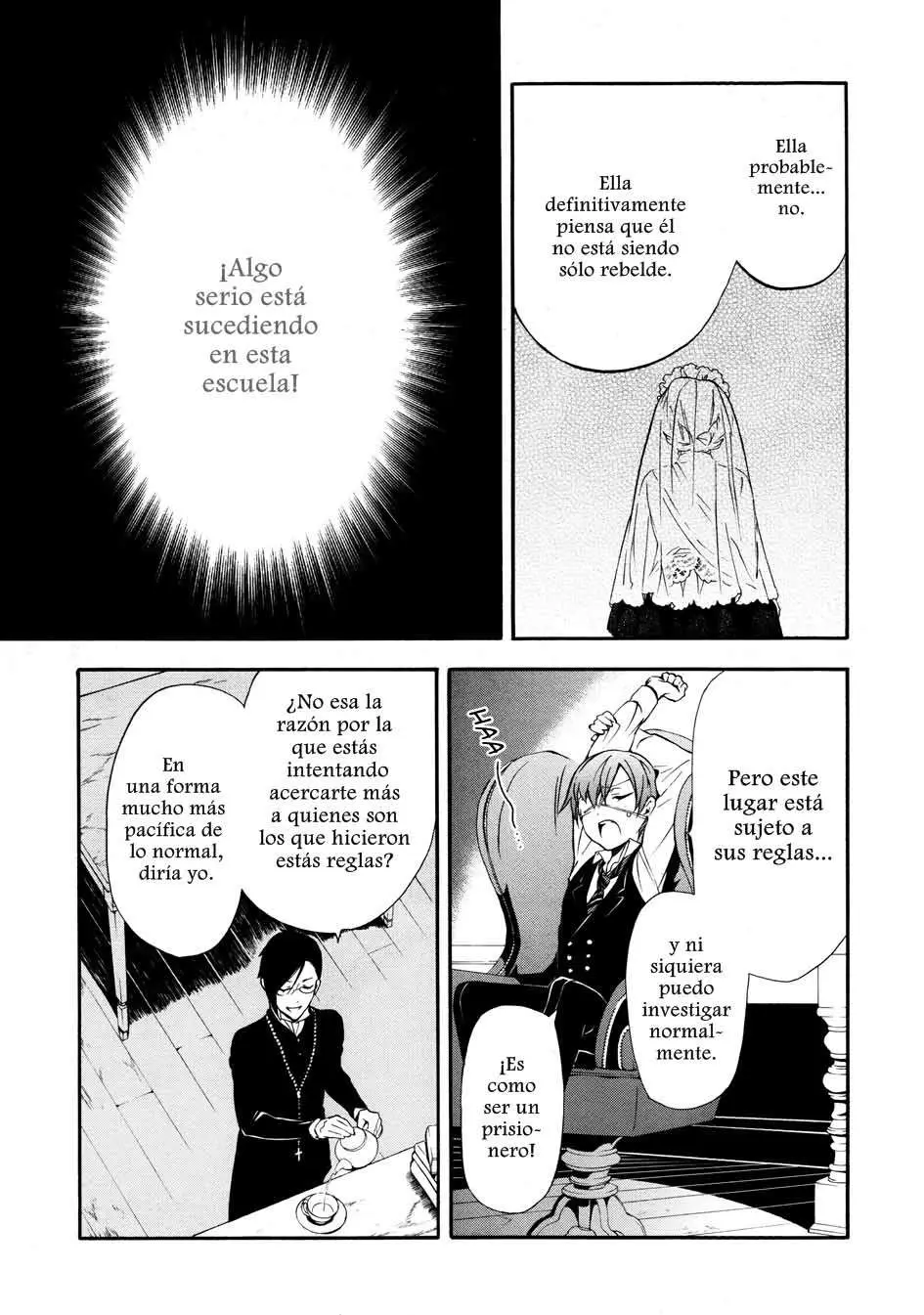 Black Butler capítulo 72, página 14