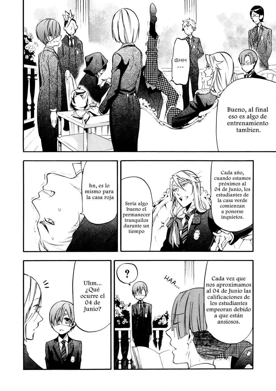 Black Butler capítulo 72, página 17