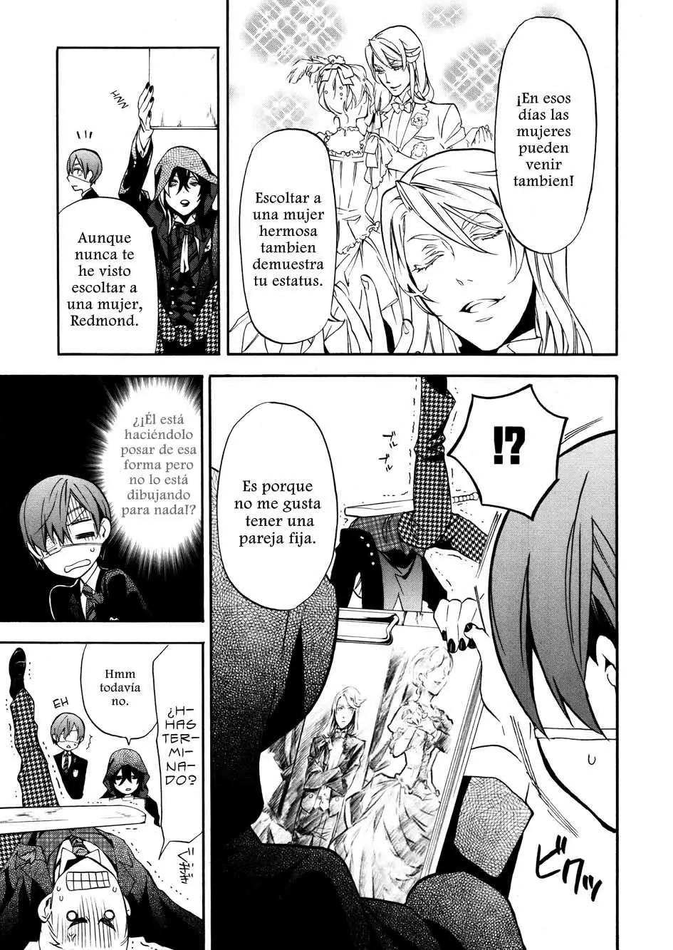 Black Butler capítulo 72, página 20