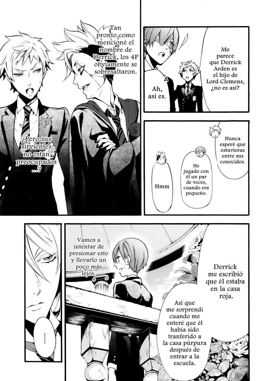 Black Butler capítulo 73, página 6
