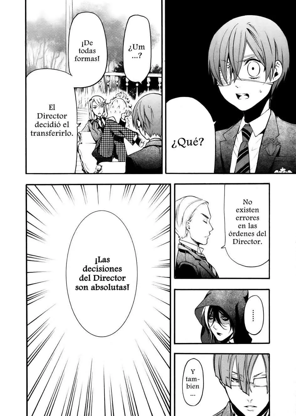 Black Butler capítulo 73, página 9