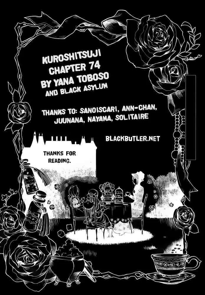 Black Butler capítulo 74, página 1