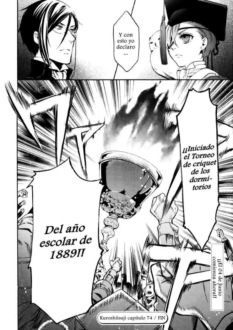 Black Butler capítulo 74, página 38
