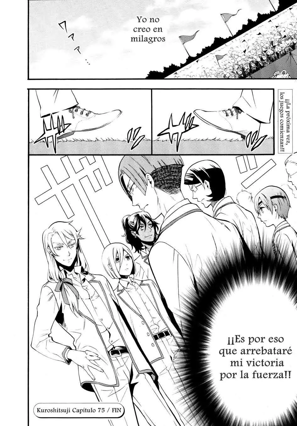Black Butler capítulo 75, página 32