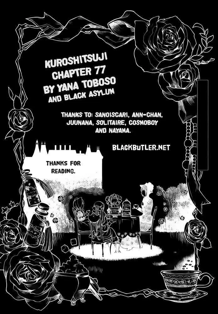 Black Butler capítulo 77, página 1