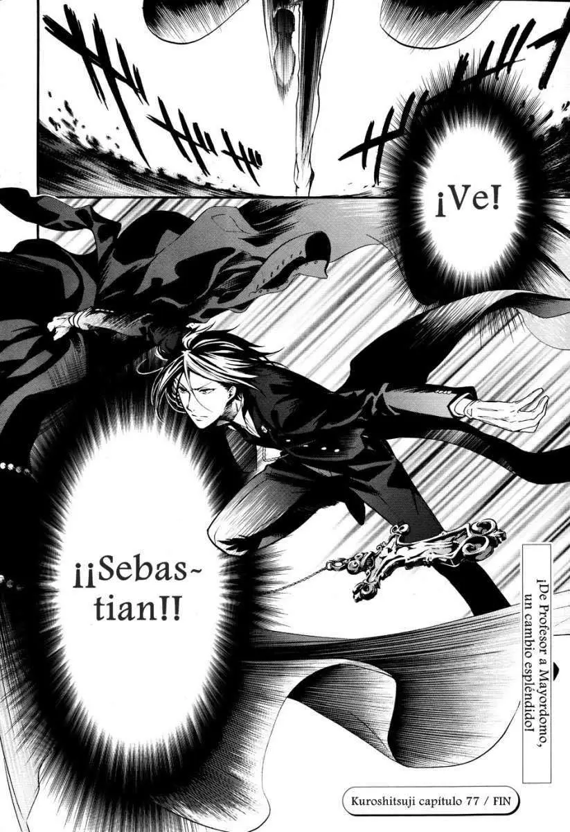 Black Butler capítulo 77, página 34