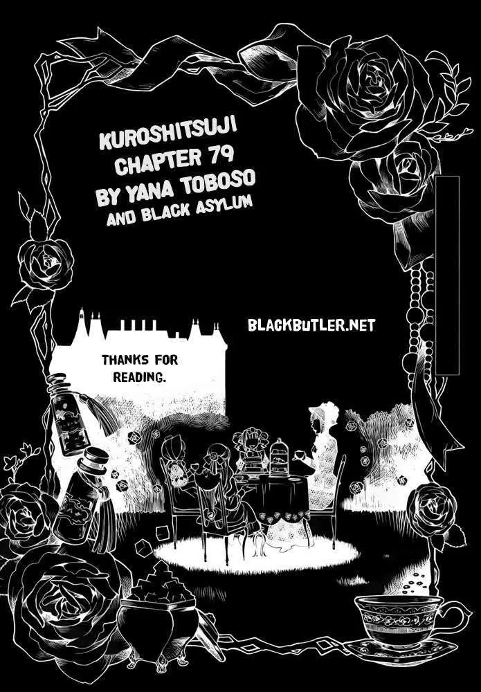 Black Butler capítulo 79, página 1