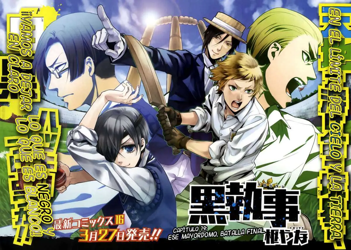 Black Butler capítulo 79, página 5