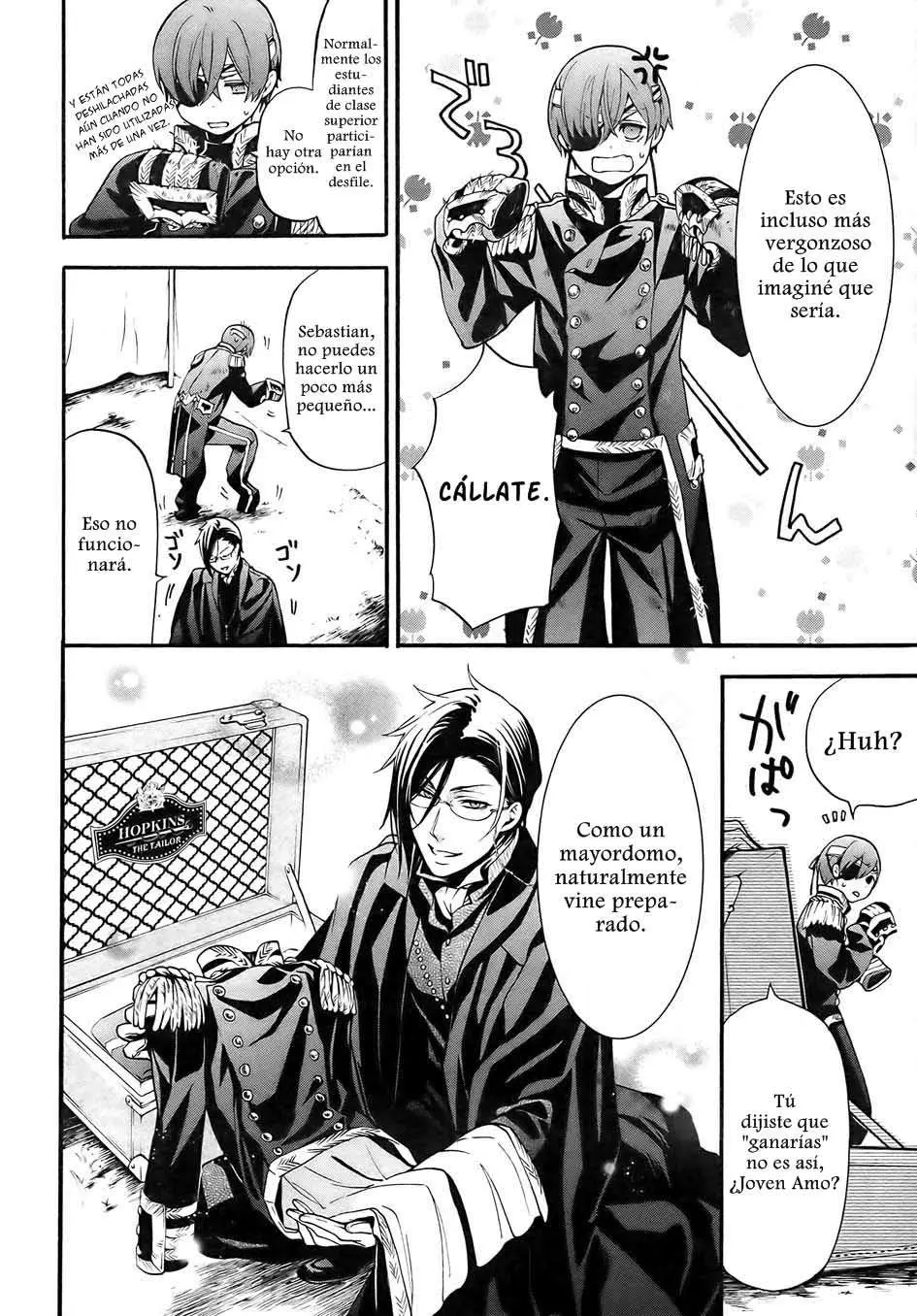 Black Butler capítulo 81, página 5