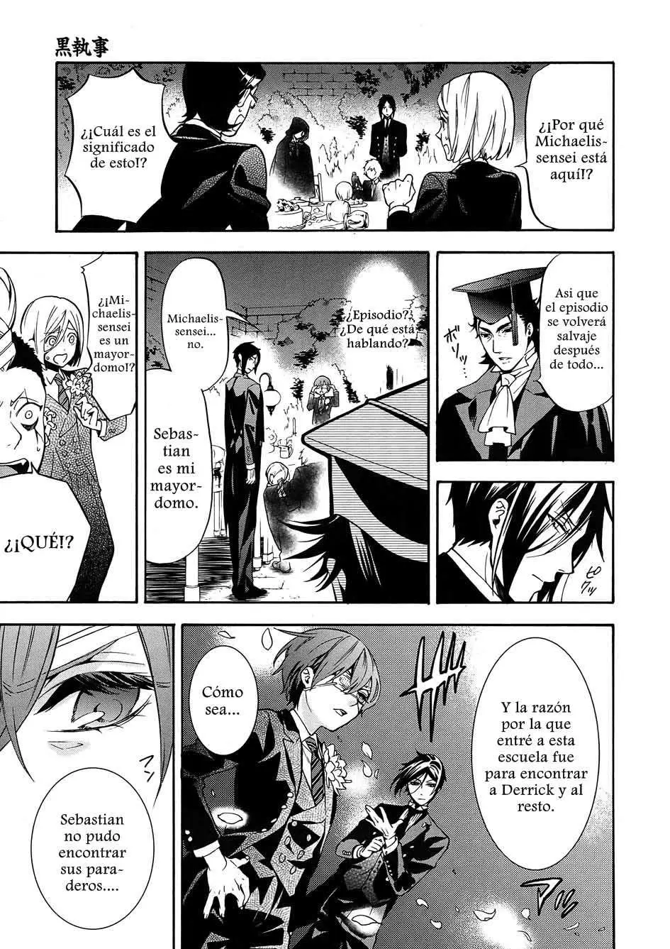 Black Butler capítulo 82, página 15