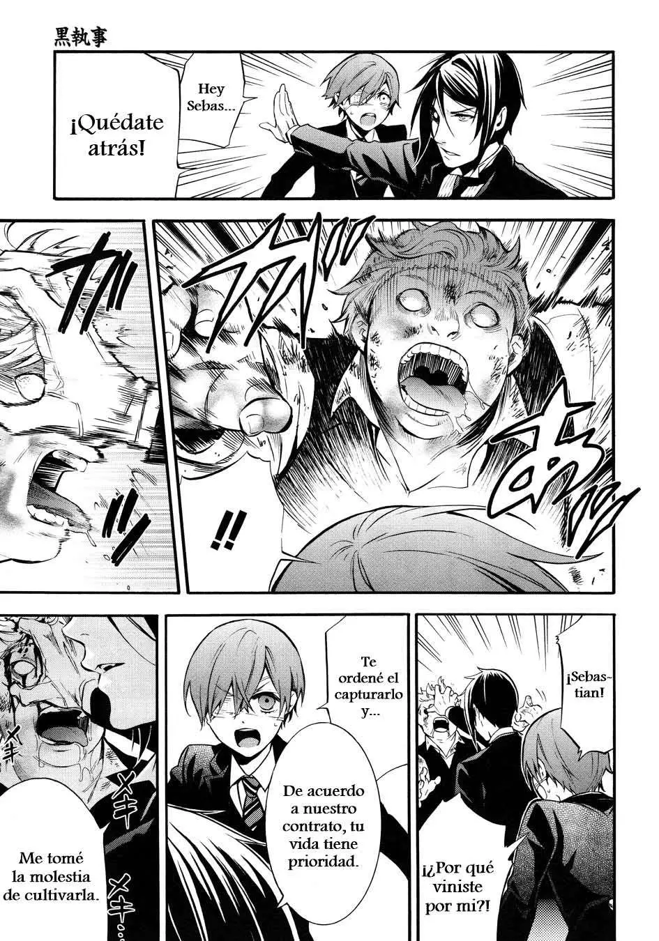 Black Butler capítulo 84, página 28