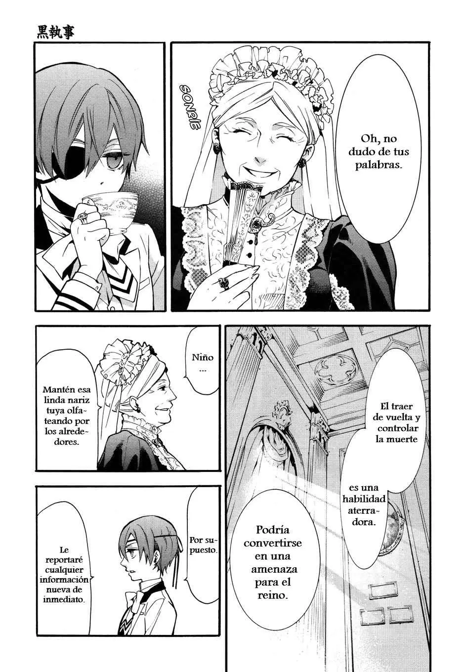 Black Butler capítulo 84, página 36