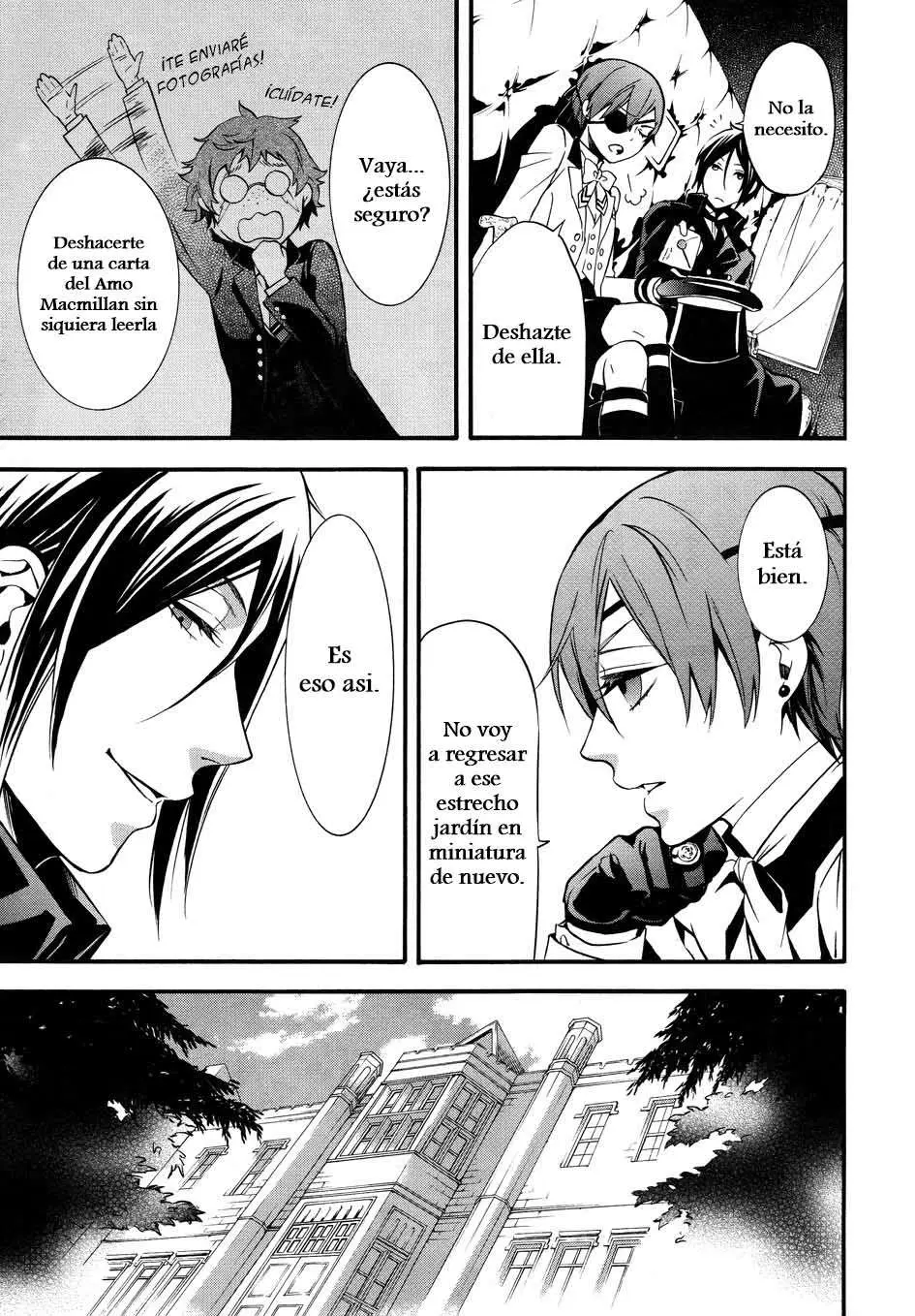 Black Butler capítulo 84, página 38