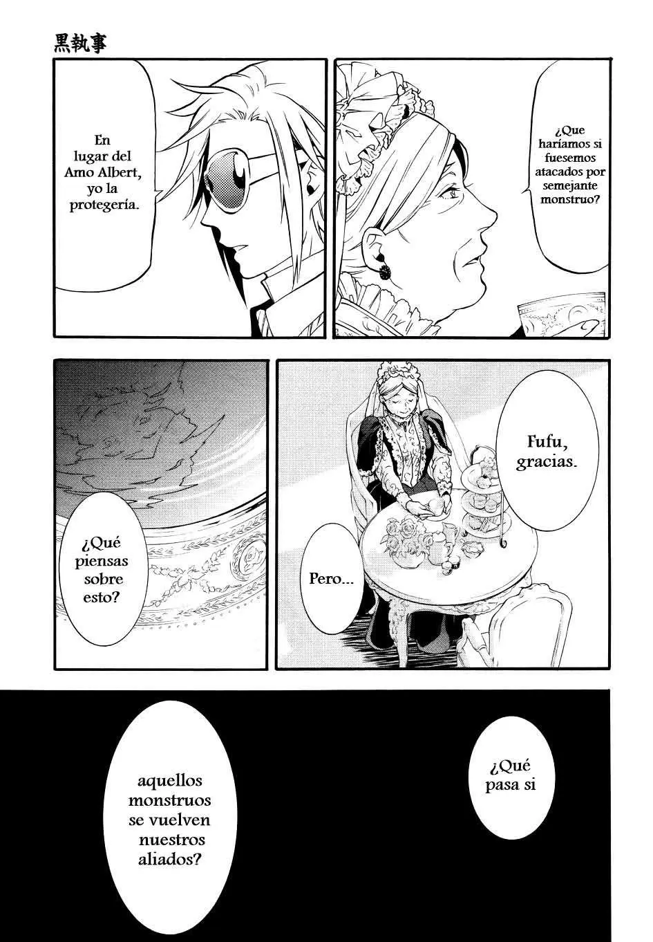 Black Butler capítulo 84, página 44