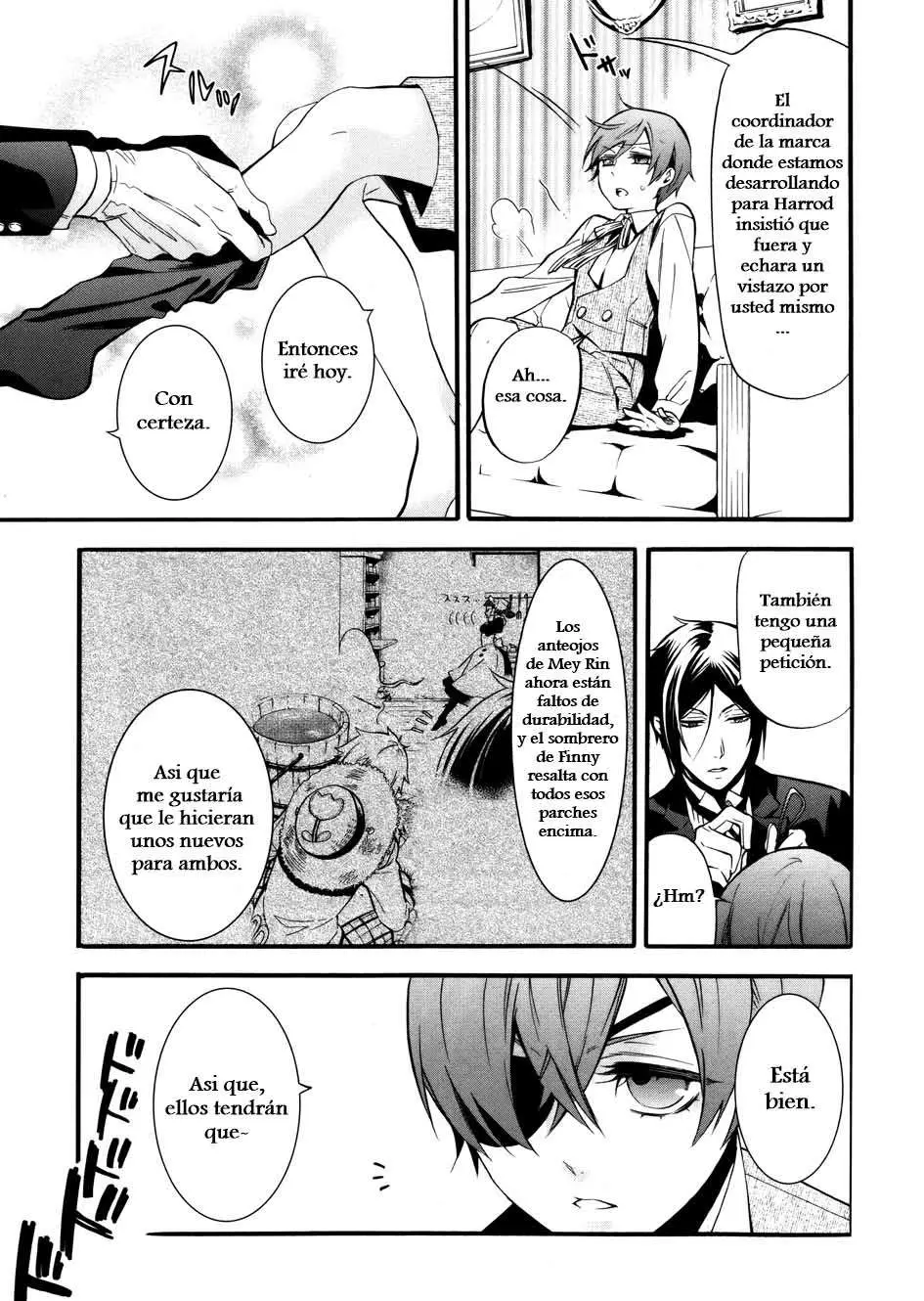 Black Butler capítulo 85, página 7