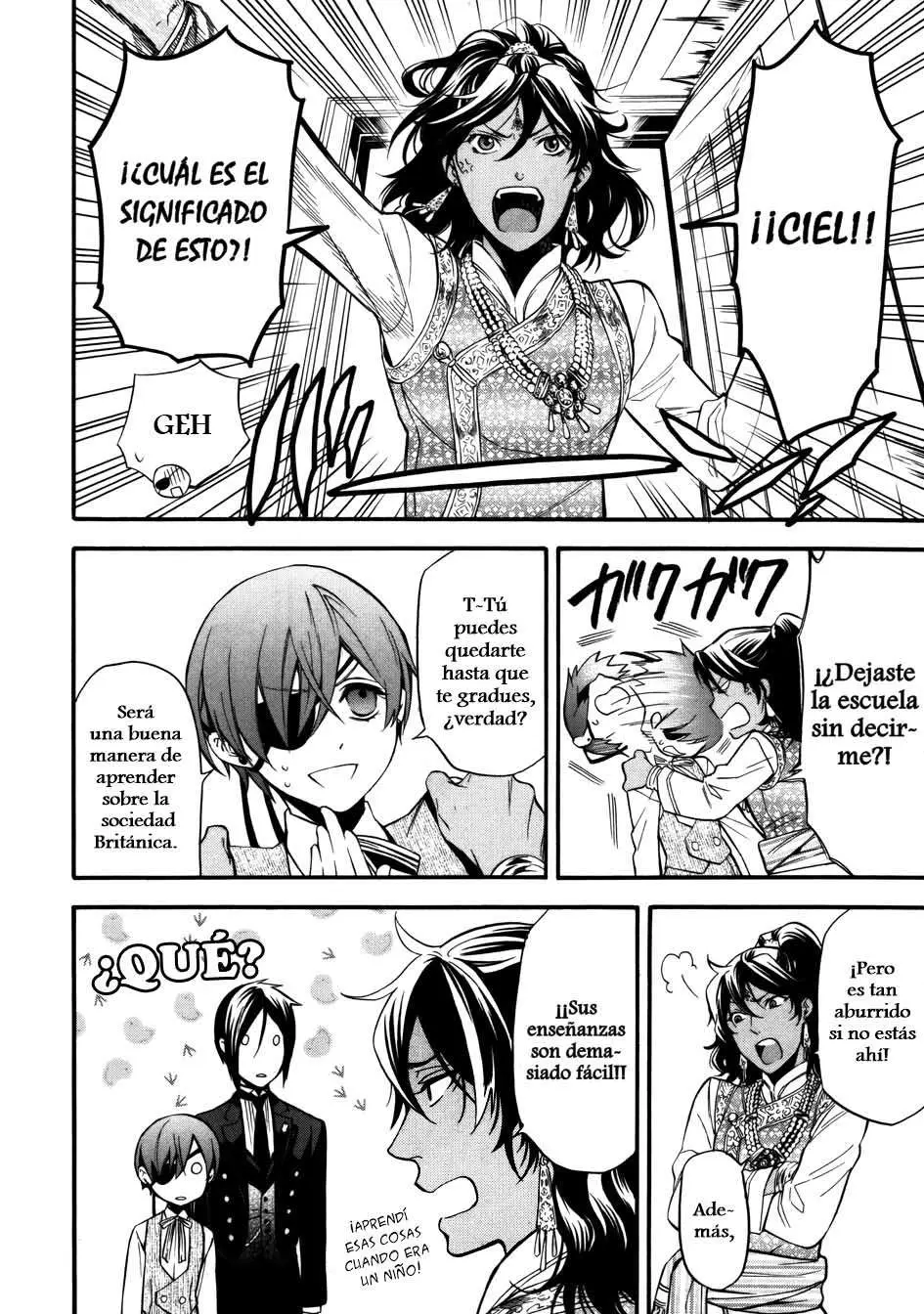 Black Butler capítulo 85, página 8